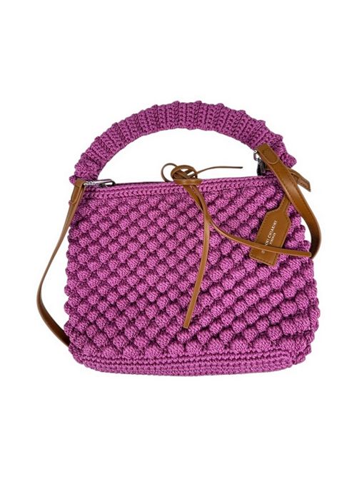 women's bucket hat with fuchsia pom pom Gianni Chiarini | BS11576-TRCBBLPEONIA
